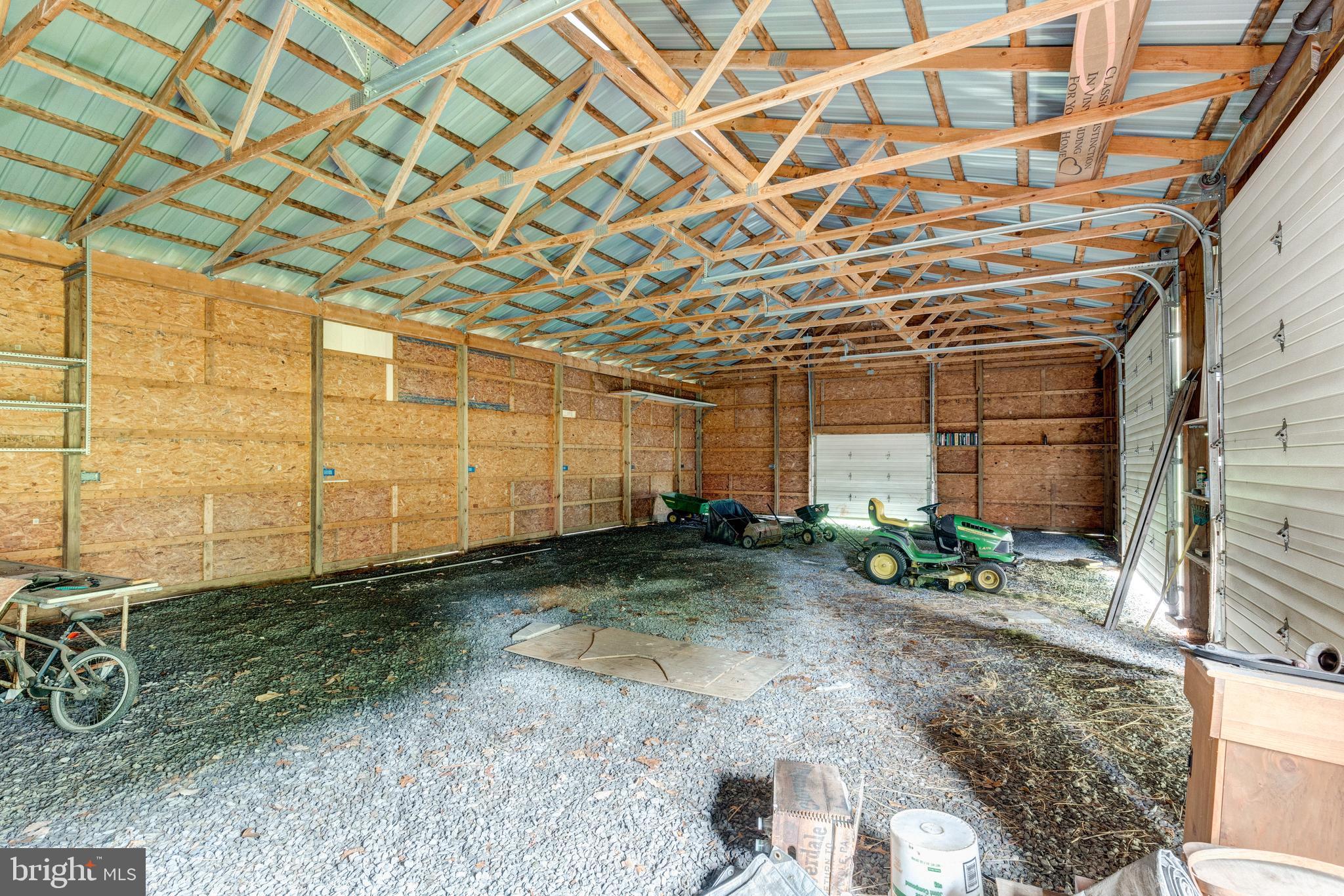 725 Barts Church Road Hanover, PA 17331 - Photo 39 of 48 inside of pole building