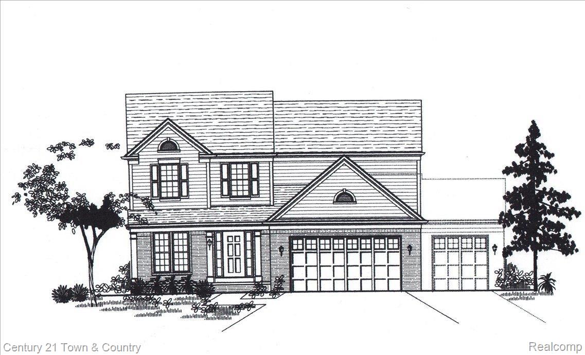 3379 Talbert Circle Rochester, MI 48307 - Photo 1 of 10 2336 A Elevation Rendering