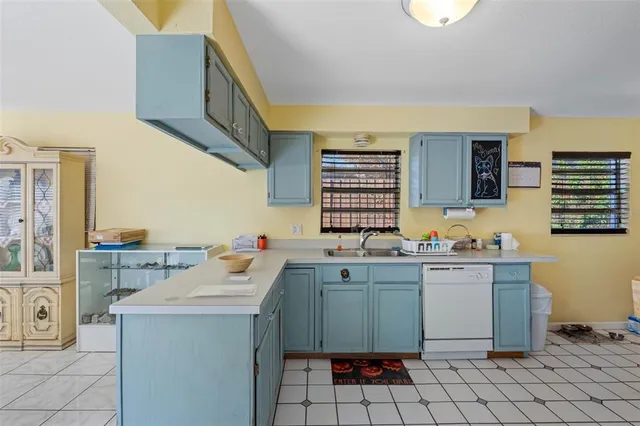 a room with storage and utility