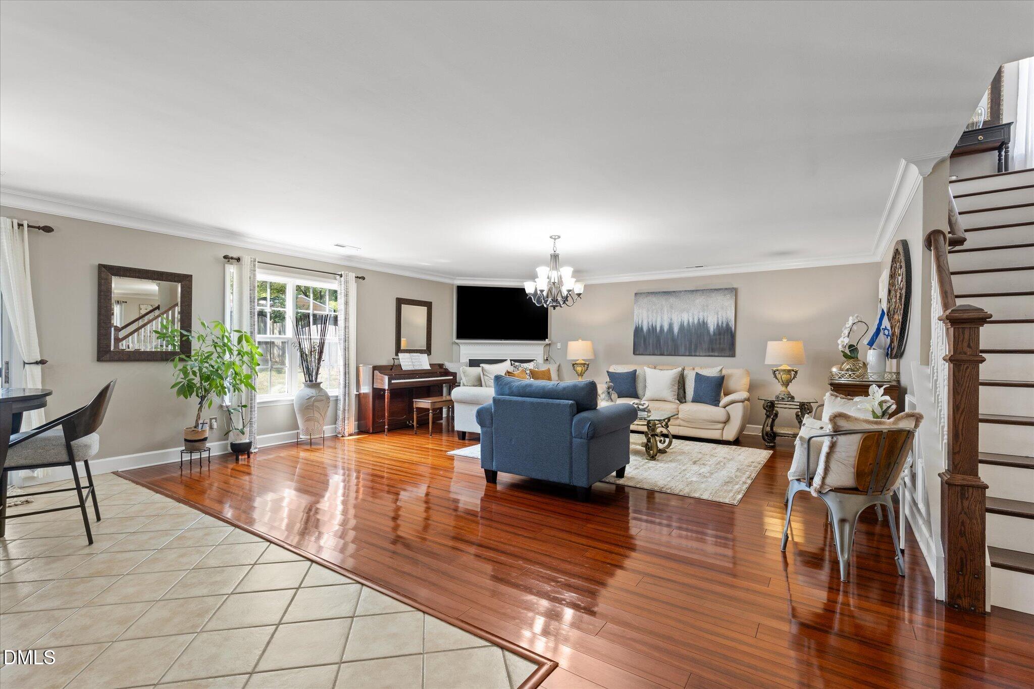 5304 Seaspray Lane Raleigh, NC 27610 - Photo 13 of 45 LIVING ROOM