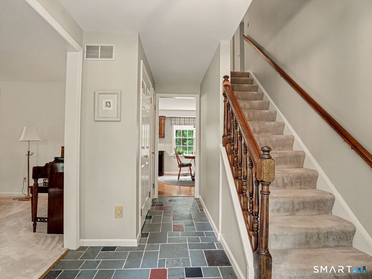 86 Fire Hill Road Redding, CT 06896 - Photo 19 of 36 a view of an entryway with staircase