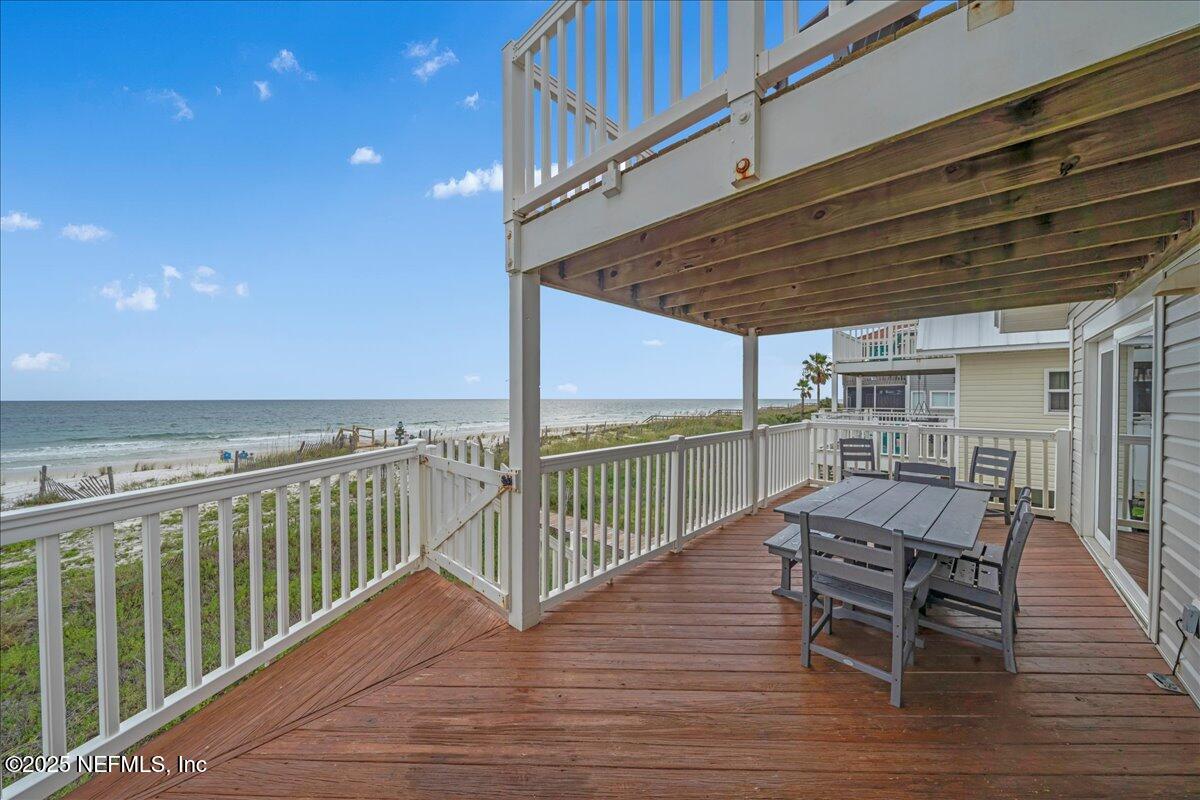 4491 Surfside Lane Port St. Joe, FL 32456 - Photo 39 of 84 a view of a balcony with furniture