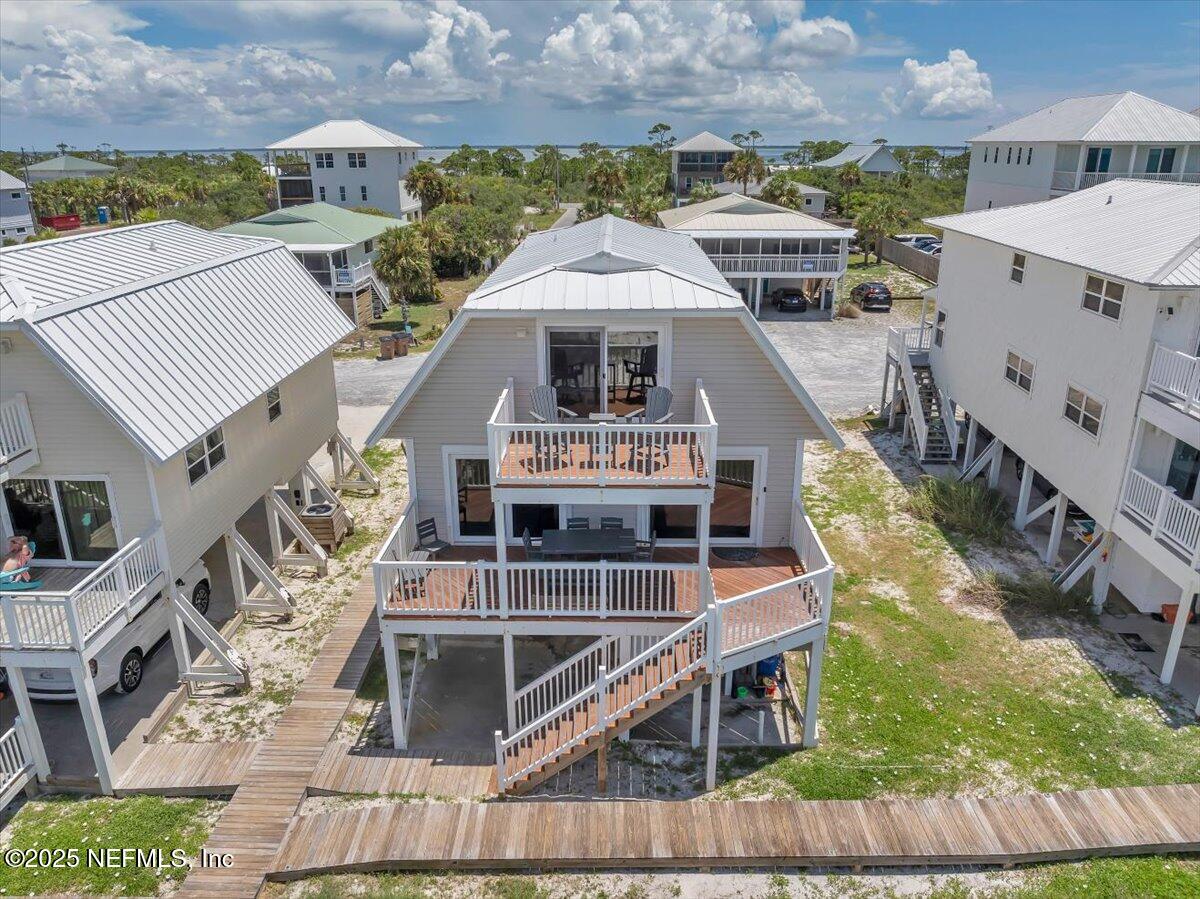 4491 Surfside Lane Port St. Joe, FL 32456 - Photo 57 of 84 an aerial view of a house with a large windows