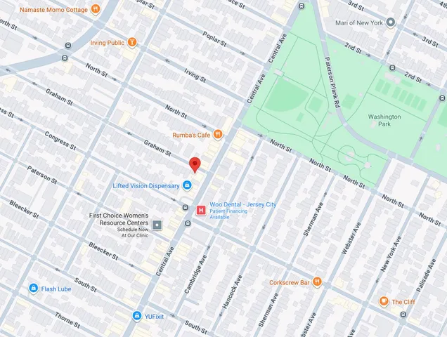 a view of a house with a garage