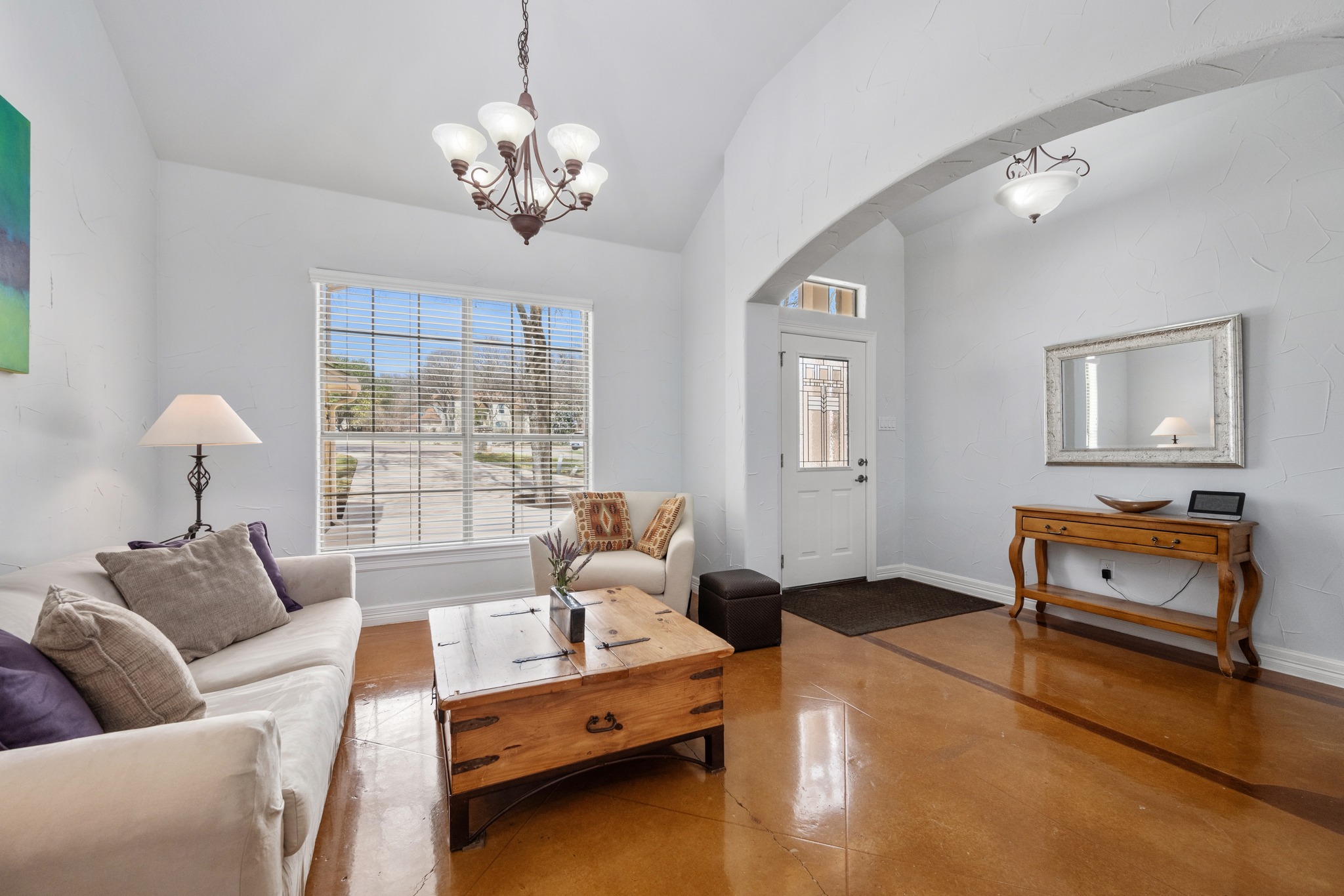 531 Leanna Oaks Loop Manchaca, TX 78652 - Photo 5 of 30 Formal dining room is currently used as a sitting room.