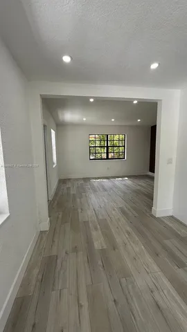 a view of a black gate