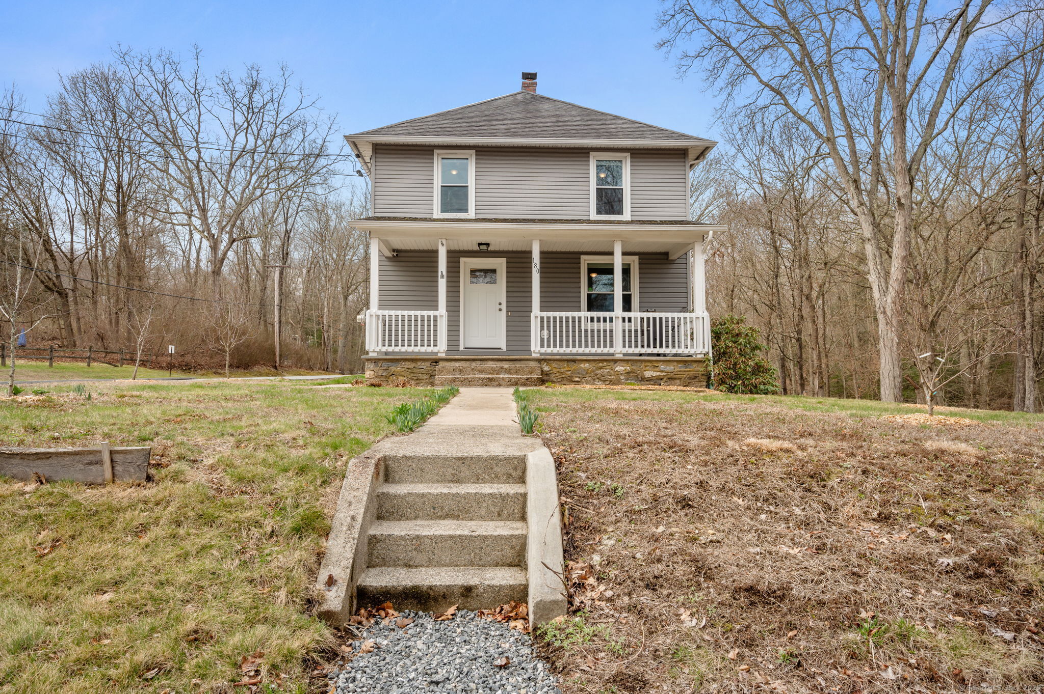 180 Baltic Road Norwich, CT 06360 - Photo 1 of 1 a front view of a house with a yard