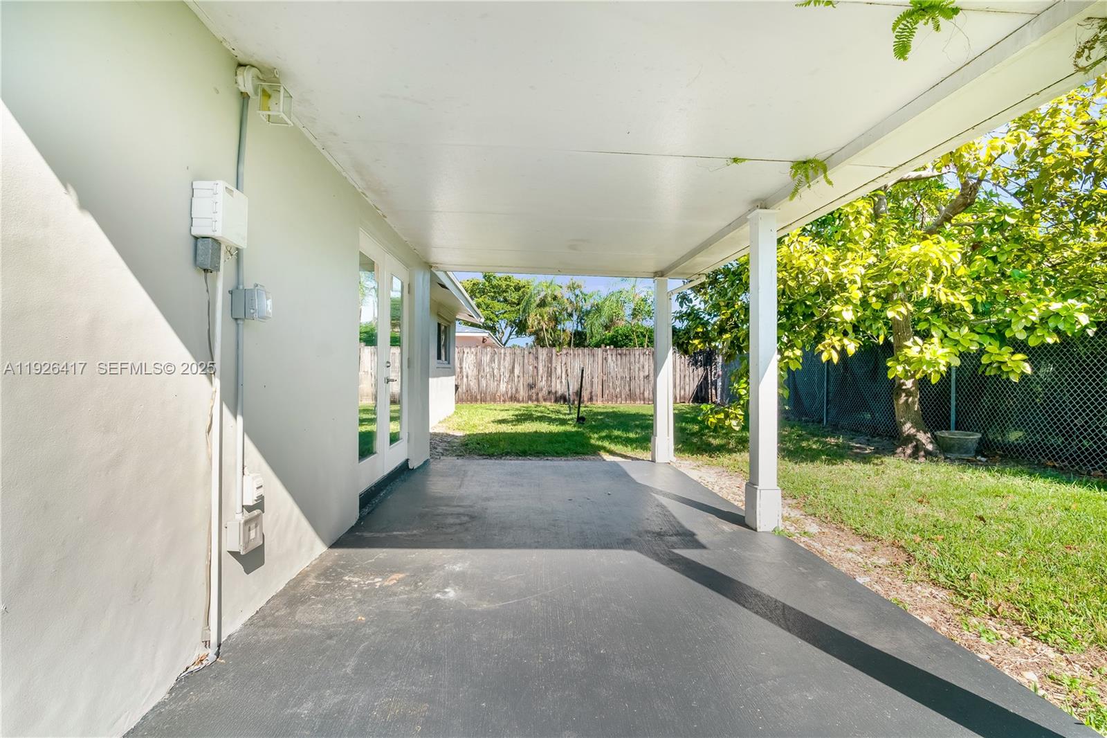 8172 Northwest 67th Avenue Tamarac, FL 33321 - Photo 34 of 44 a view of backyard with green space
