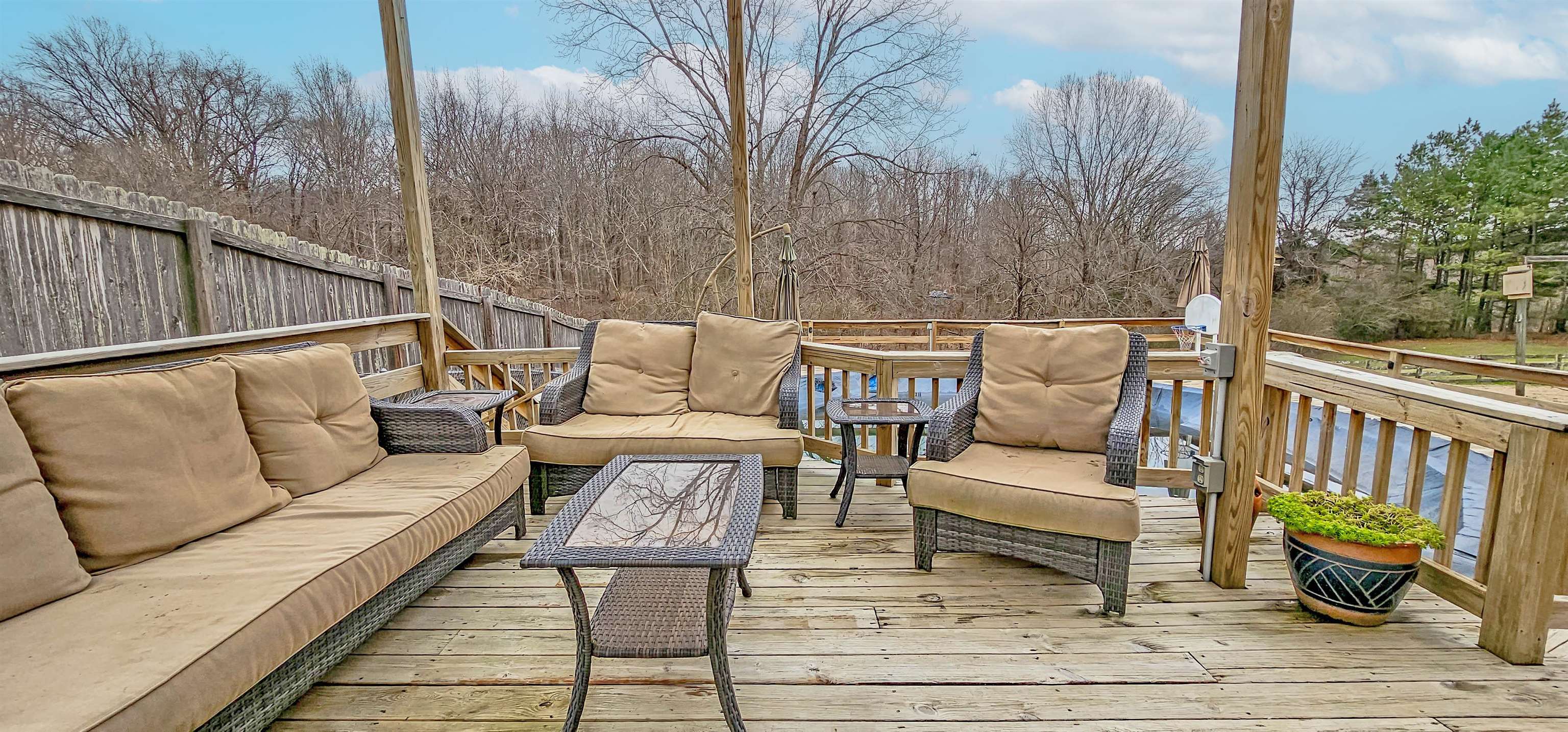 380 Bethel Road Atoka, TN 38004 - Photo 27 of 36 Deck with an outdoor living space