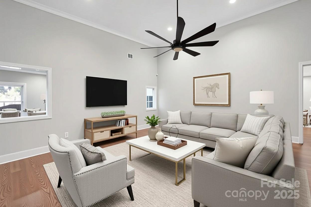 1199 Brunson Road Fort Lawn, SC 29714 - Photo 26 of 48 a living room with furniture and a flat screen tv
