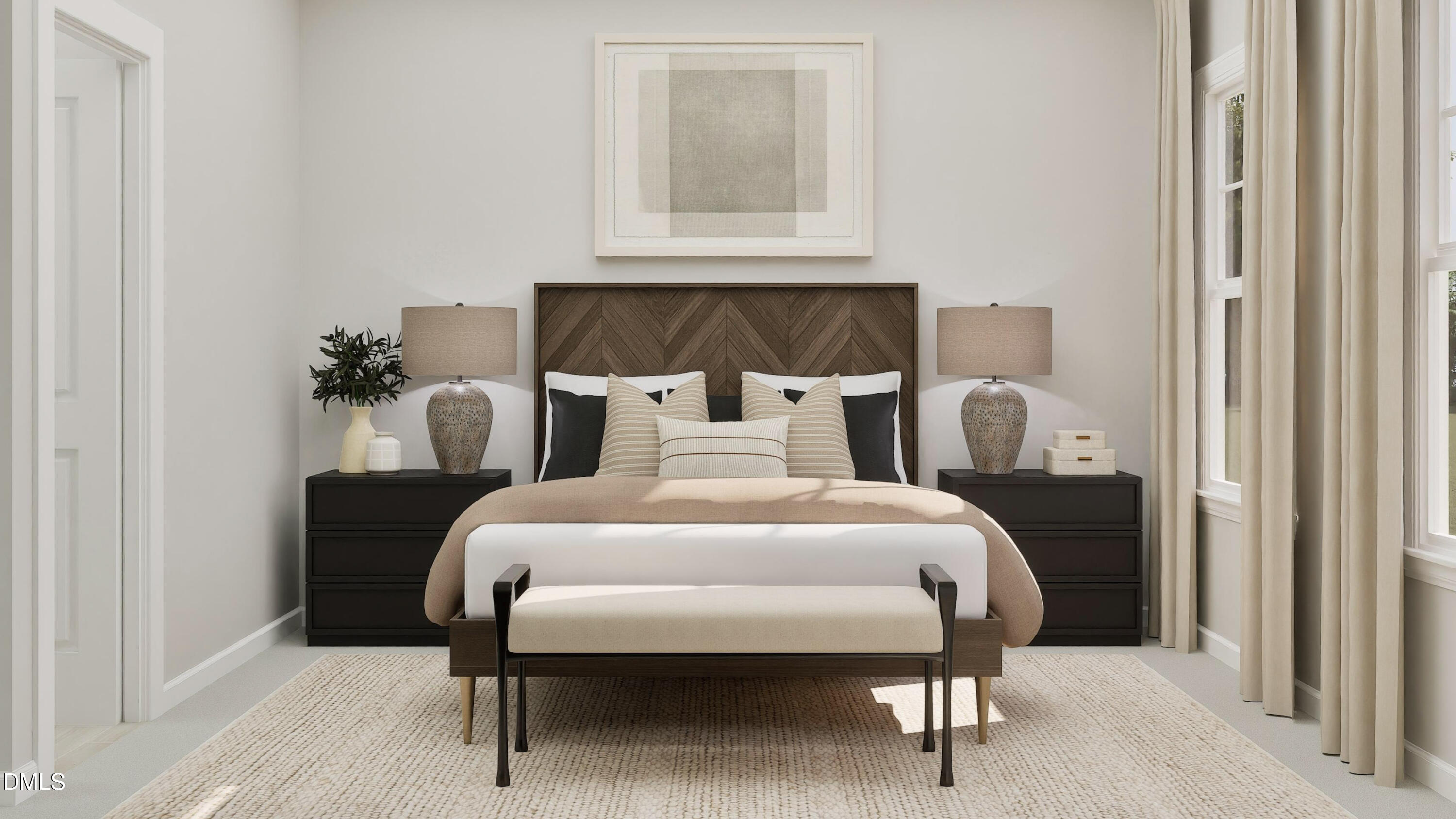 729 Long Melford Drive Rolesville, NC 27571 - Photo 9 of 23 SUN_MicaRidge_Rend_SomersetIII_Bed2_1of2