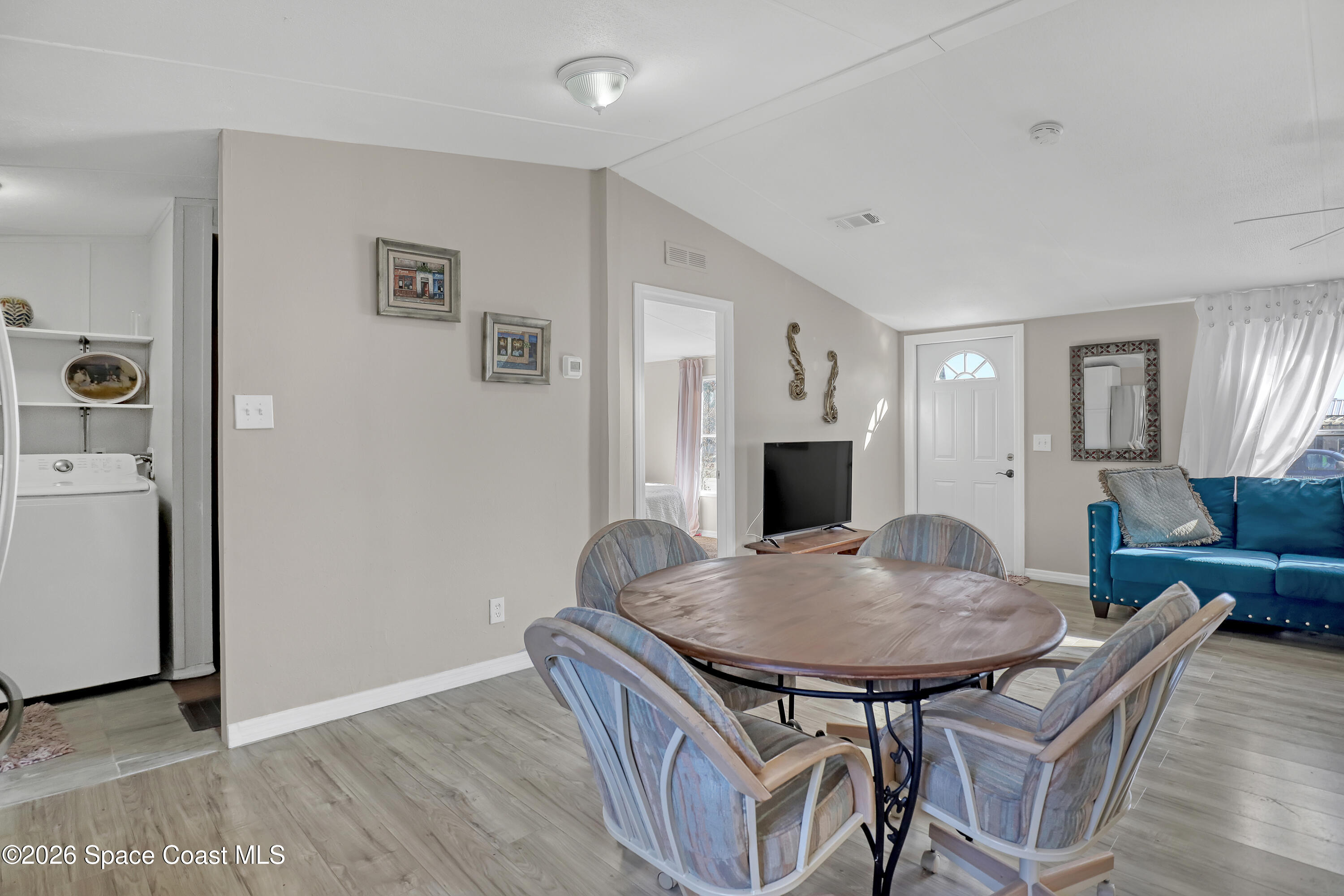 354 Akorn Street Cocoa, FL 32927 - Photo 5 of 29 a view of livingroom with furniture and wooden floor
