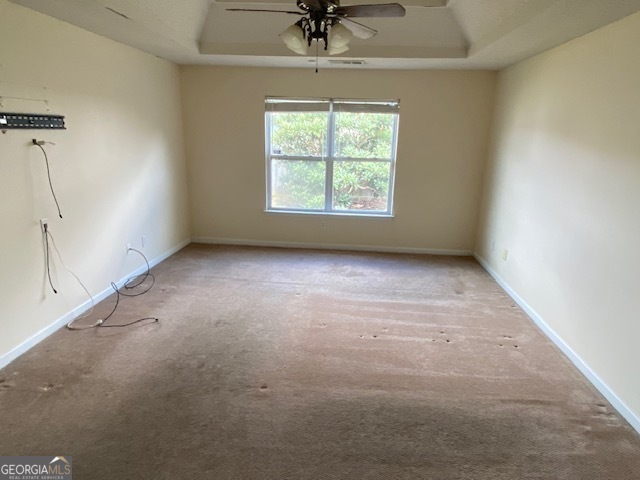 530 Shire Lane Fairburn, GA 30213 - Photo 12 of 36 an empty room with a window and a fan