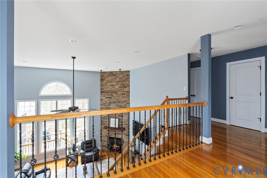 8825 First Branch Lane Chesterfield, VA 23838 - Photo 31 of 63 Second level loft area w/ gorgeous hardwood floors