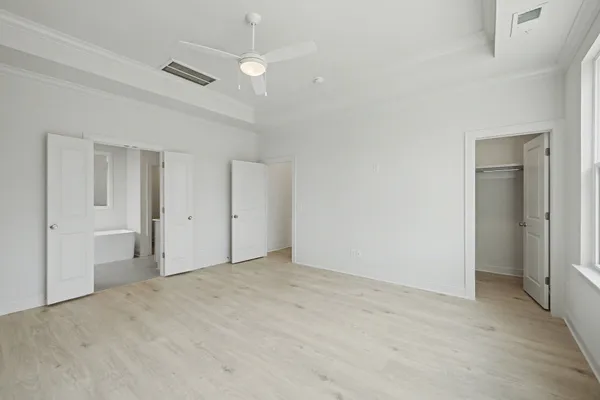 a bathroom with a bathtub and a sink