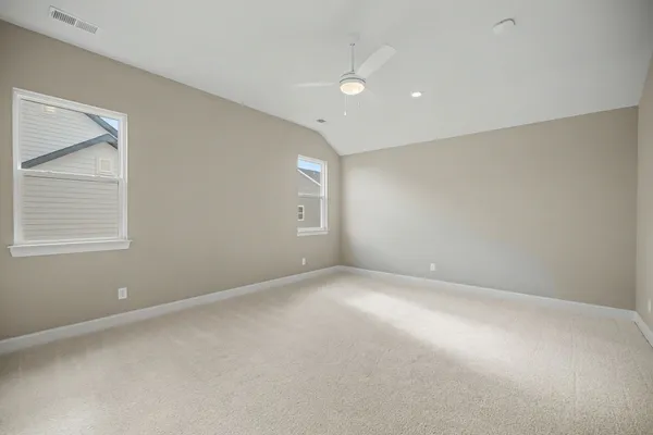 a view of empty room