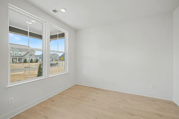 wooden floor in an empty room