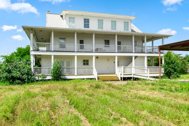 a house with a outdoor space