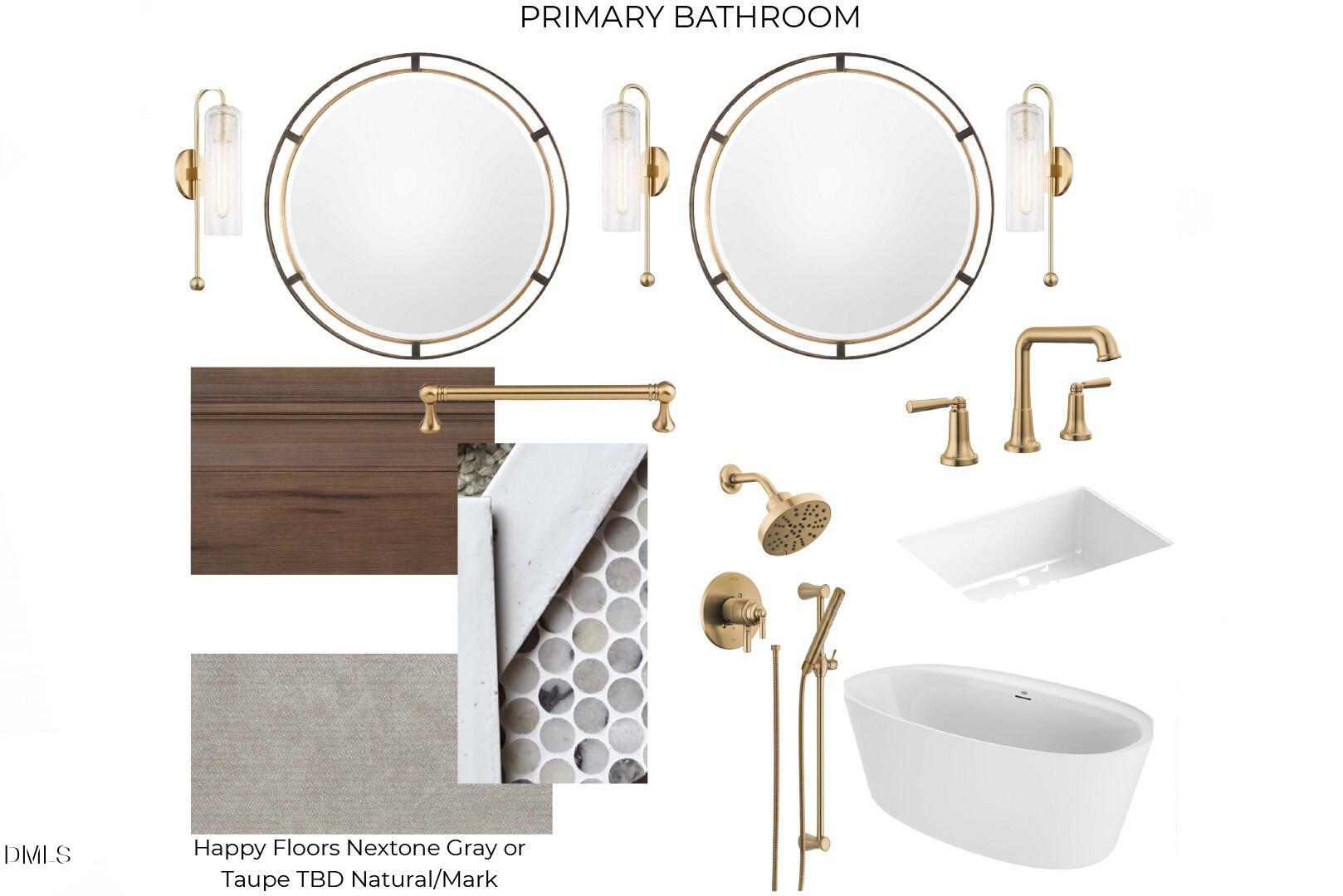 621 Duke Drive Raleigh, NC 27609 - Photo 11 of 17 a bathroom with a sink a mirror and a shower