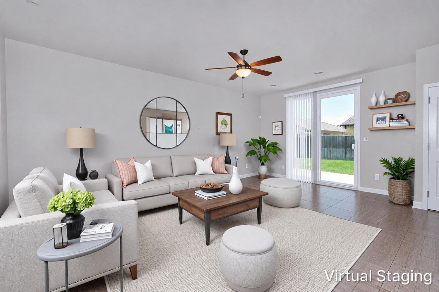 1476 Dynes Street Merced, CA 95348 - Photo 15 of 39 family room virtually staged