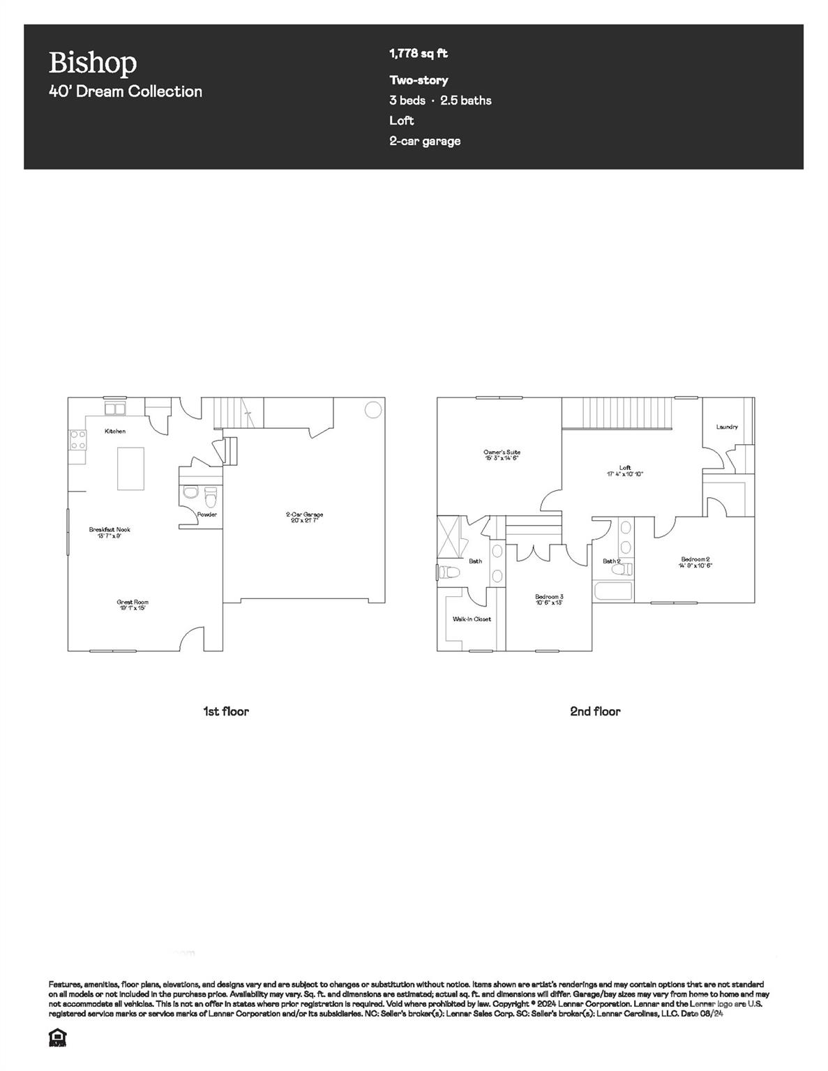 706 Mile Crk Road Edgemoor, SC 29712 - Photo 2 of 25 a picture of a floor plan