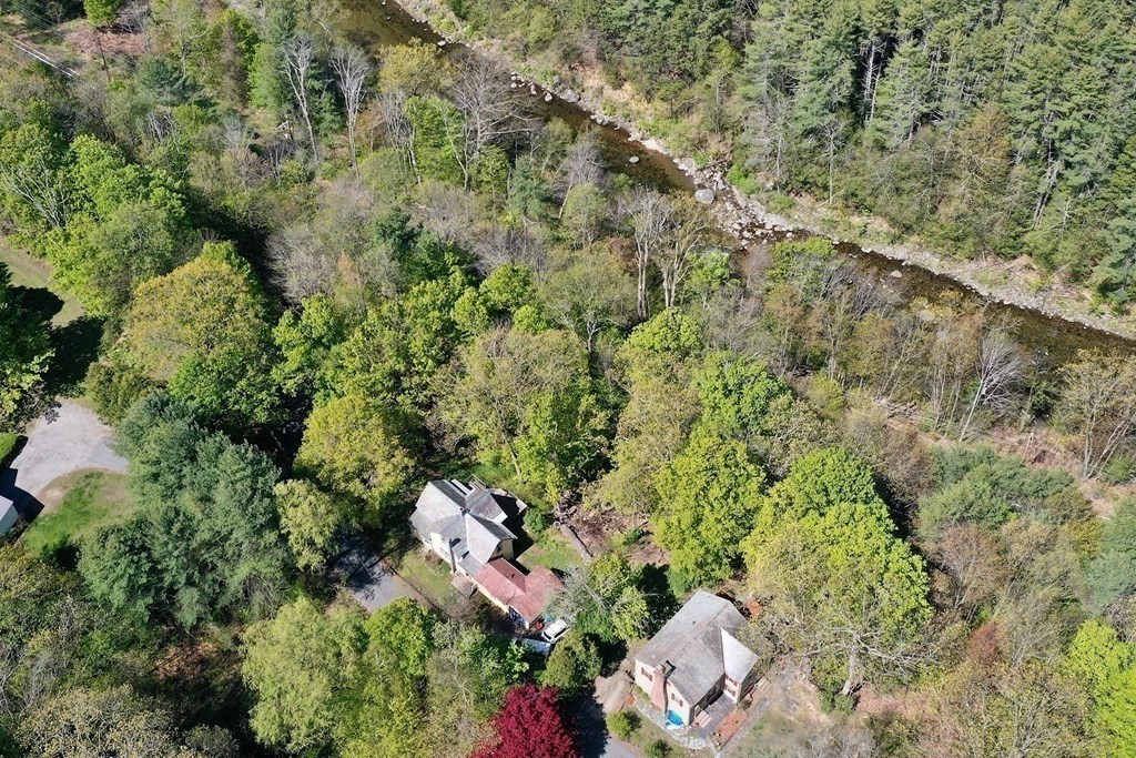 20 Frankton Road Shelburne, MA 01370 - Photo 35 of 41 an aerial view of residential house with outdoor space and trees all around