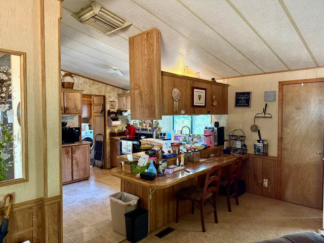 a room with furniture and a window