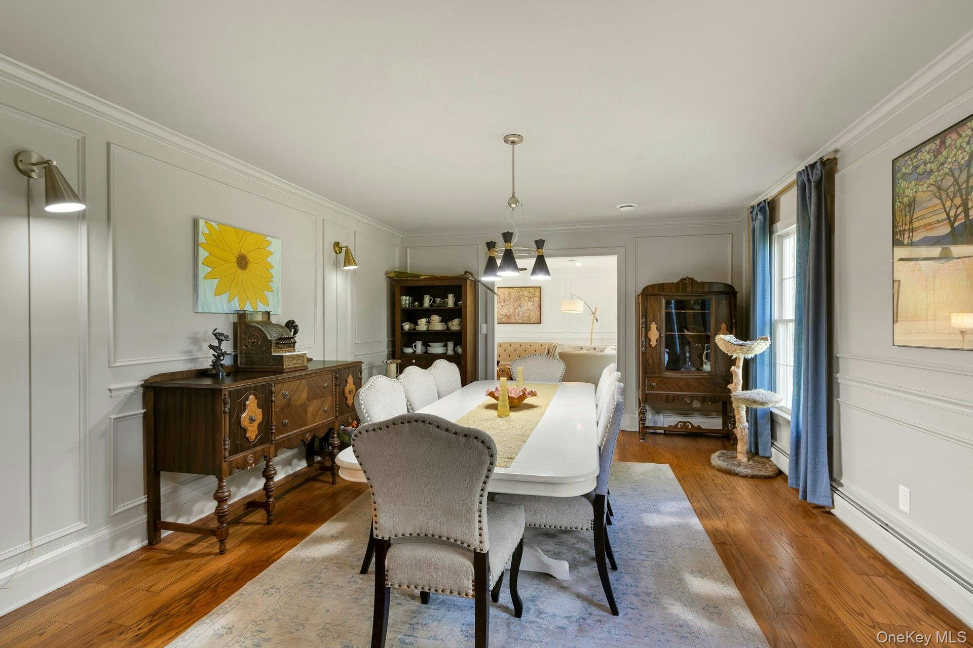 97 Moffat Road Washingtonville, NY 10992 - Photo 19 of 48 a view of a dining room with furniture