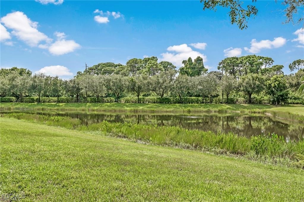 14970 Vista View Way, Unit 304 Fort Myers, FL 33919 - Photo 27 of 37 a view of a lake with a big yard