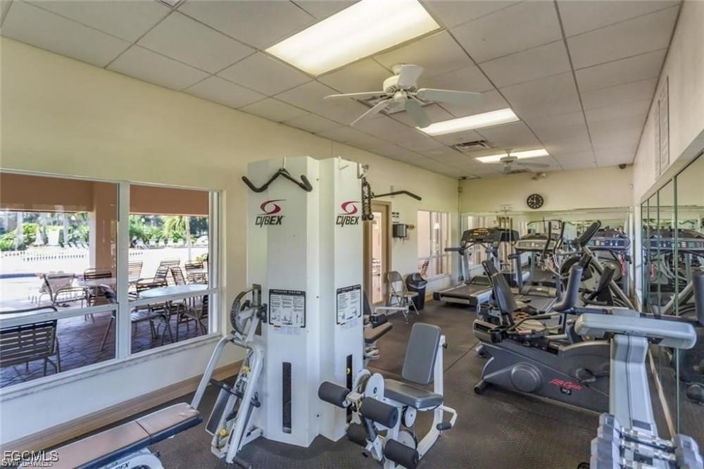 14970 Vista View Way, Unit 304 Fort Myers, FL 33919 - Photo 29 of 37 a view of a room with gym equipment