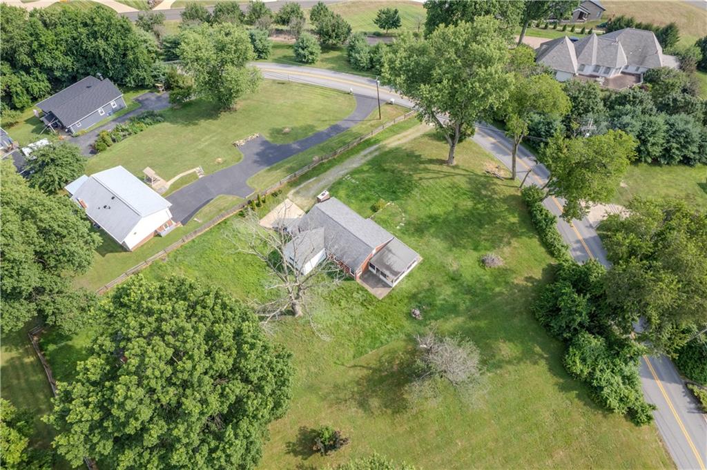 421 Hays Road Venetia, PA 15367 - Photo 22 of 28 an aerial view of residential house with outdoor space and trees all around