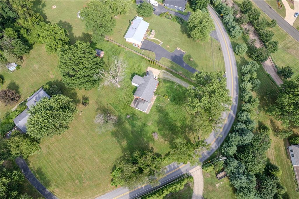 421 Hays Road Venetia, PA 15367 - Photo 24 of 28 an aerial view of residential house with outdoor space and trees all around