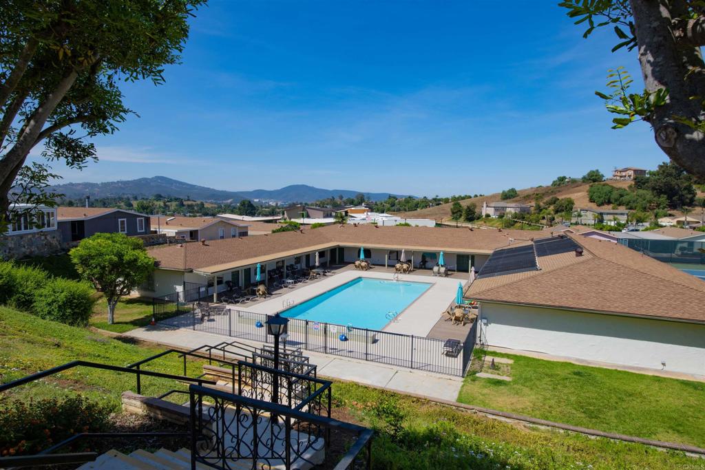 909 Richland Road, Unit 79 San Marcos, CA 92069 - Photo 16 of 17 an aerial view of a city with lawn chairs