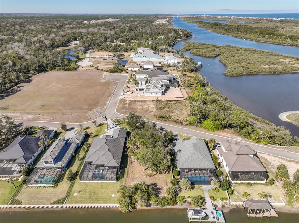 132 Marsh Point Flagler Beach, FL 32136 - Photo 11 of 31 an aerial view of residential houses with outdoor space