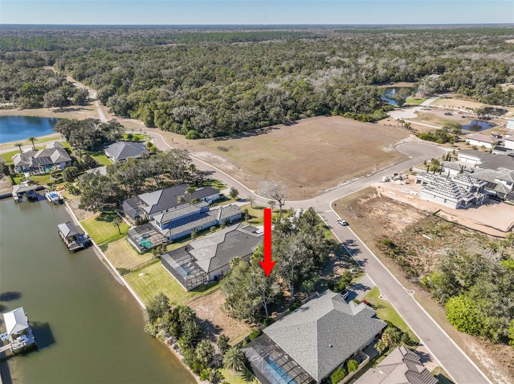 132 Marsh Point Flagler Beach, FL 32136 - Photo 12 of 31 an aerial view of residential houses with outdoor space