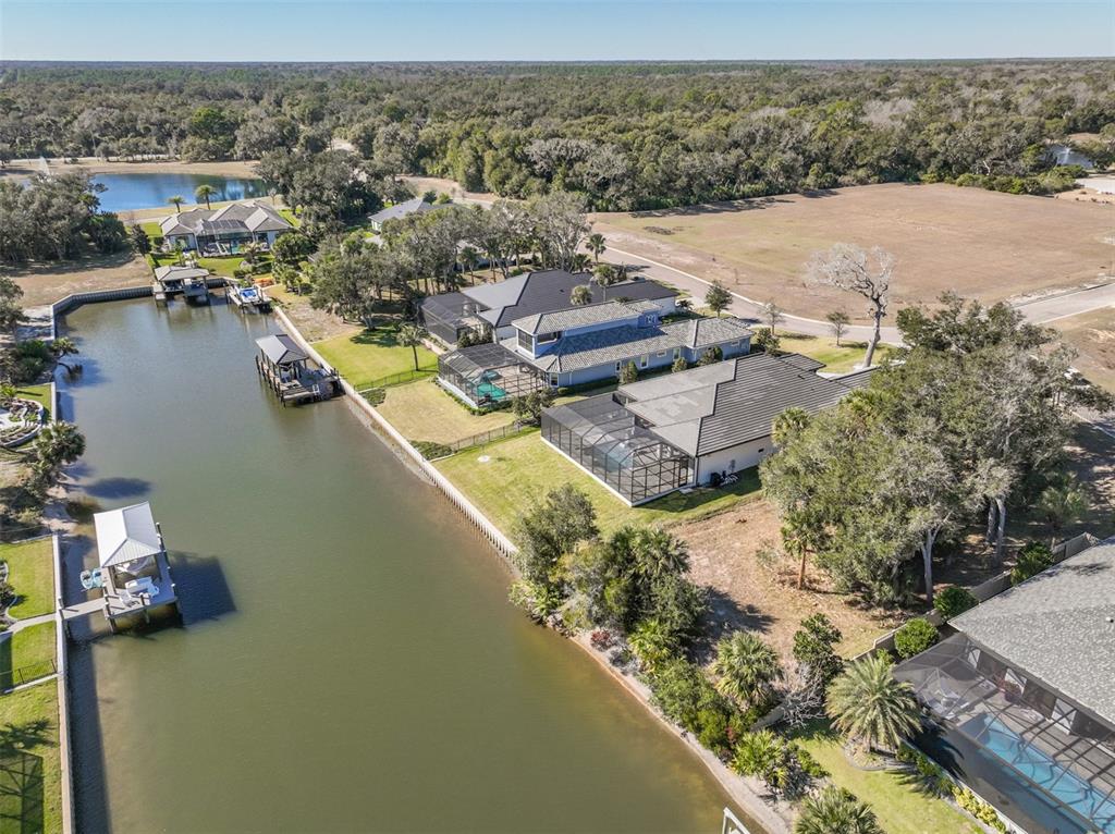 132 Marsh Point Flagler Beach, FL 32136 - Photo 9 of 31 a view of a lake in middle of the town