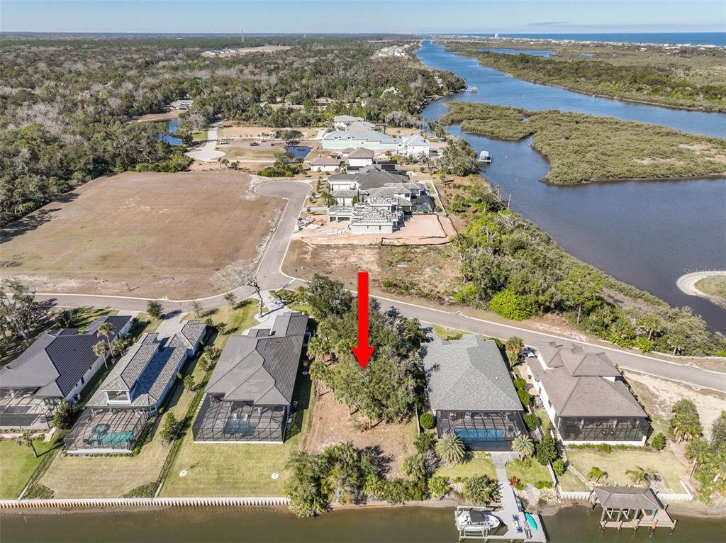 132 Marsh Point Flagler Beach, FL 32136 - Photo 10 of 31 an aerial view of residential houses with outdoor space