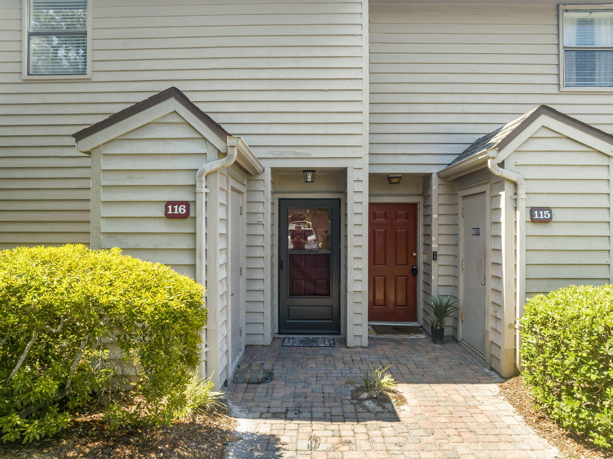 a view of a entryway door of the house