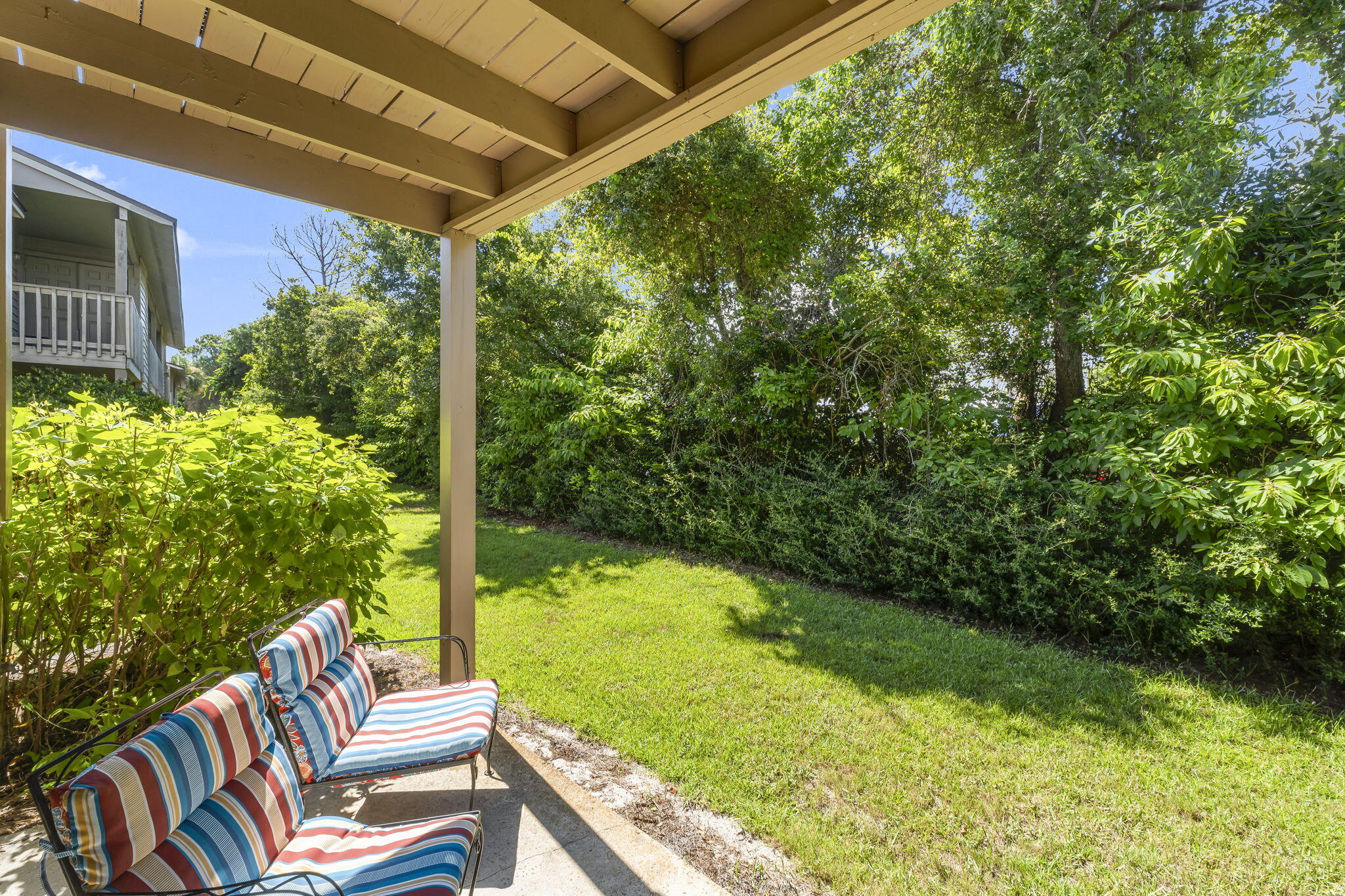100 North Myrtle Drive, Unit 116 Santa Rosa Beach, FL 32459 - Photo 21 of 29 a view of yard from deck