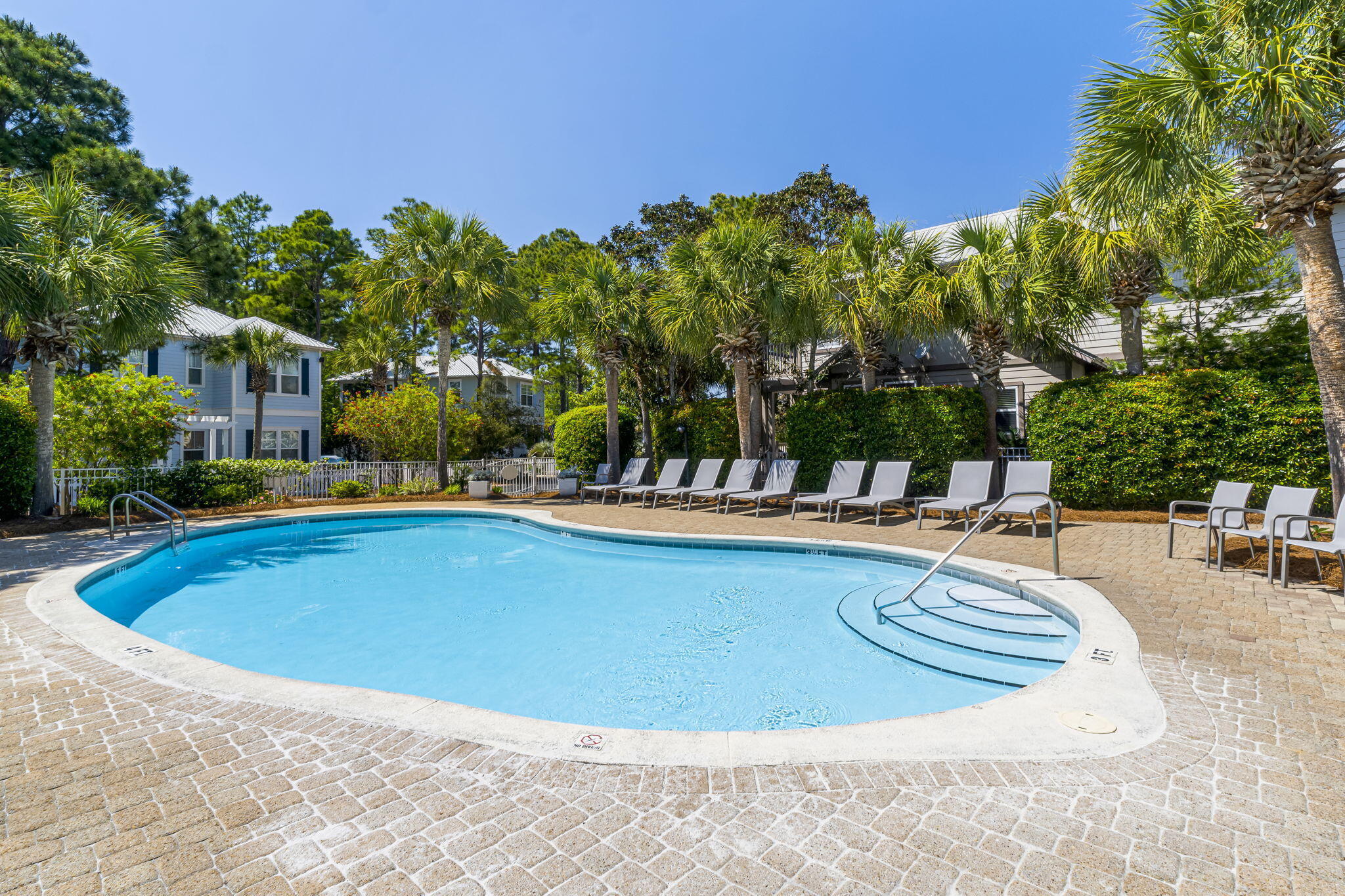 100 North Myrtle Drive, Unit 116 Santa Rosa Beach, FL 32459 - Photo 27 of 29 a view of swimming pool with seating space