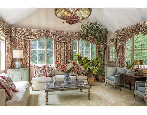 131 Old Mill Road Greenwich, CT 06831 - Photo 3 of 13 a living room with furniture and a large window