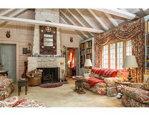131 Old Mill Road Greenwich, CT 06831 - Photo 4 of 13 a living room with furniture and a fireplace