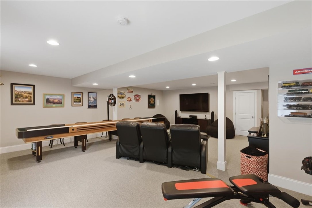 81 Cedar Forest Road Smithfield, RI 02917 - Photo 37 of 49 lower level entertainment room