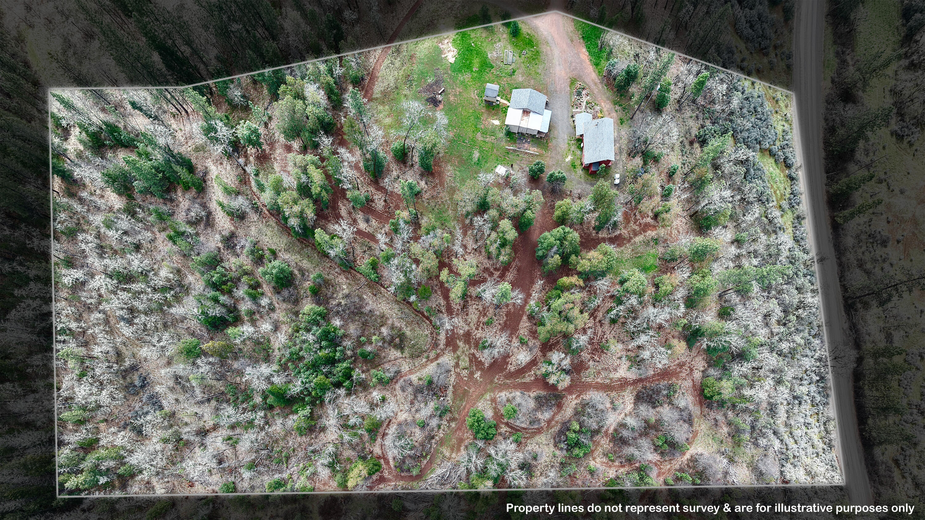 509 Derby Road Eagle Point, OR 97524 - Photo 4 of 49 Property lines are approx. and for illustrative purposes only.