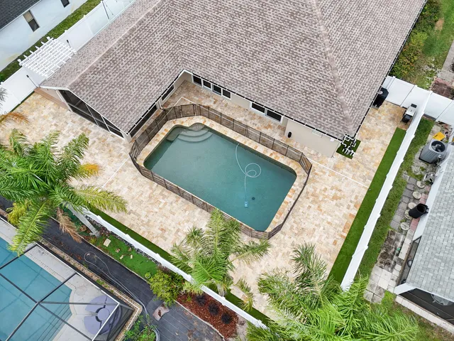 front view of house with a garden