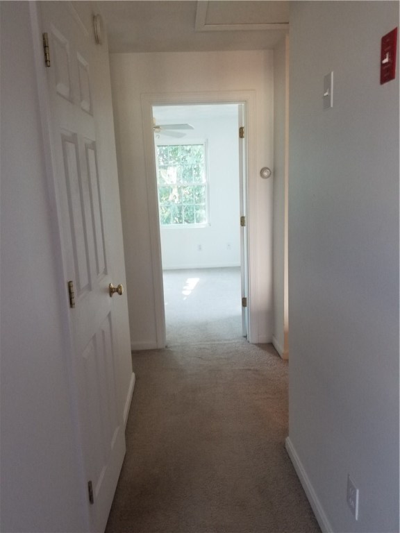 152 Samuel Avenue, Unit 152 Pawtucket, RI 02860 - Photo 11 of 21 2nd level hallway, full bath on the left, stairs to the right, bedroom 1 straight ahead.