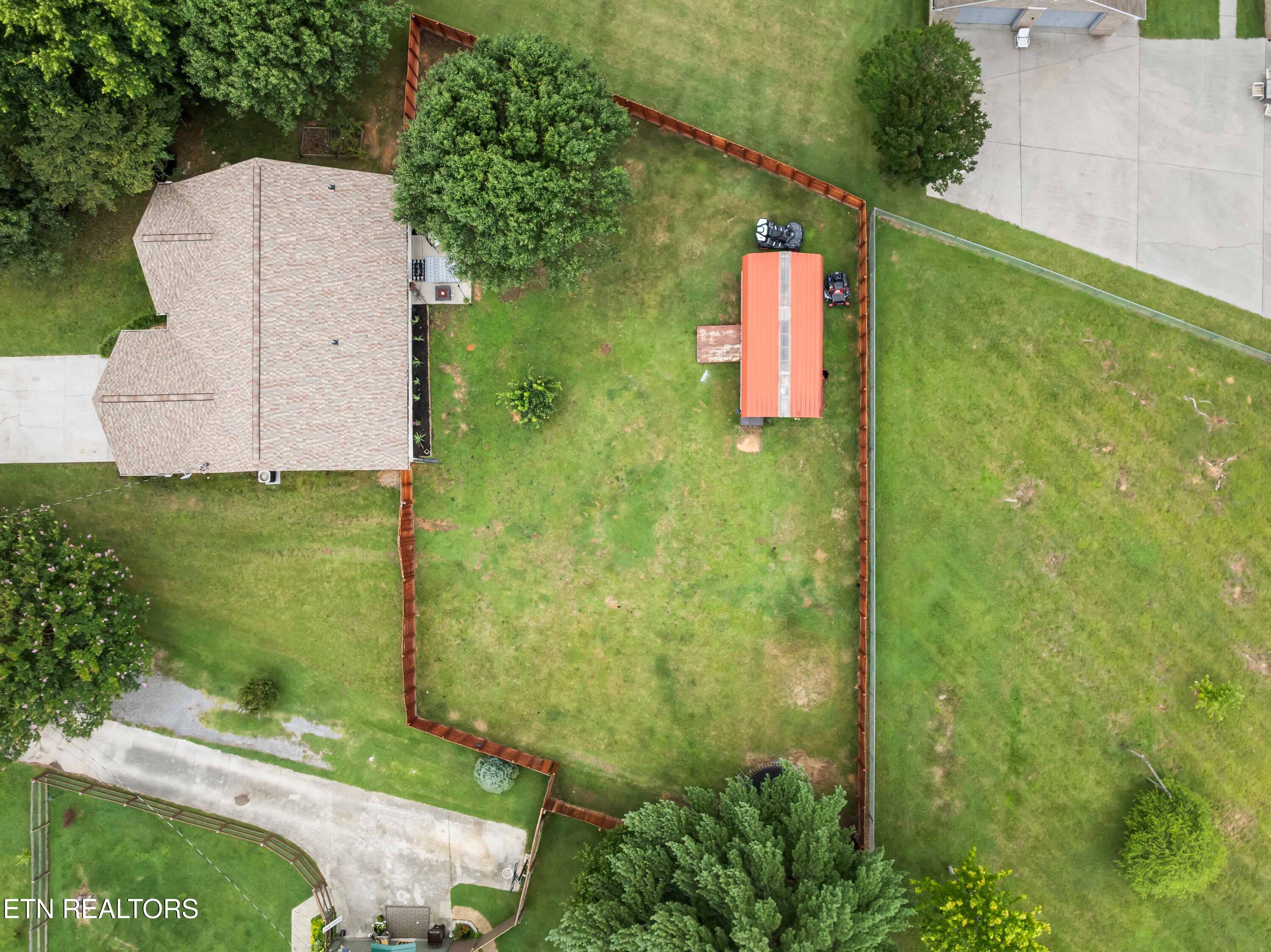 155 Ruth Street Corryton, TN 37721 - Photo 29 of 30 Aerial View of the Backyard