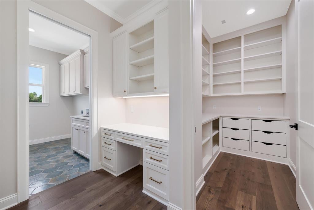 8005 Bee Cave Road China Spring, TX 76633 - Photo 21 of 40 a view of cabinets and wooden floor