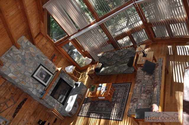 346-348 Grady Winkler Road Boone, NC 28607 - Photo 13 of 32 a view of an outdoor space with seating area