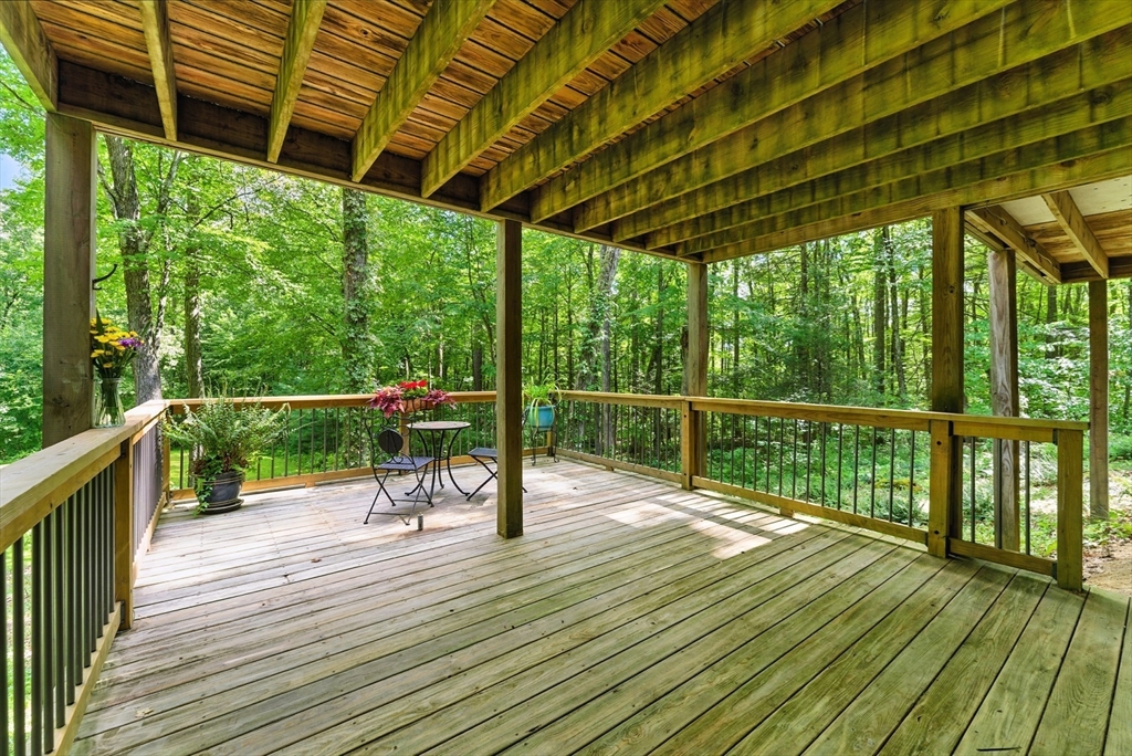 481 Kennedy Road Northampton, MA 01053 - Photo 33 of 40 a view of a balcony with wooden floor